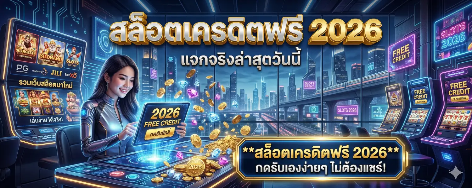 สล็อตเครดิตฟรี